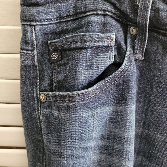 AG Adriano Goldschmied Jeans Womens 28R The Farrah Skinny High Rise Medium Wash - Picture 3 of 7